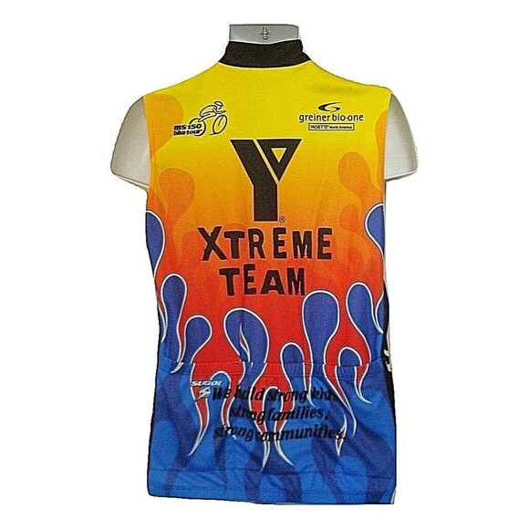 Sugoi Xtreme Team Bike Tour Jersey MS 150 Bicycle Retro Mens Size L - Picture 5 of 8